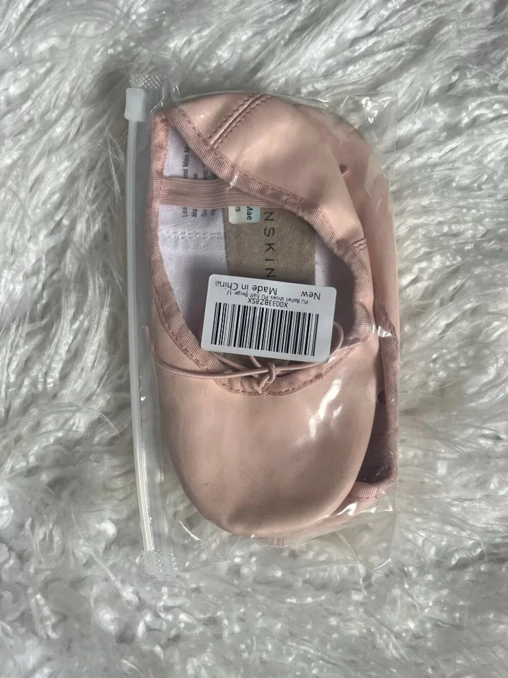 Danskin kids ballet shoes  size 12